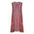 Inoa Banjara 12003 Print Multicoloured Reversable Long Shrug Cover Up